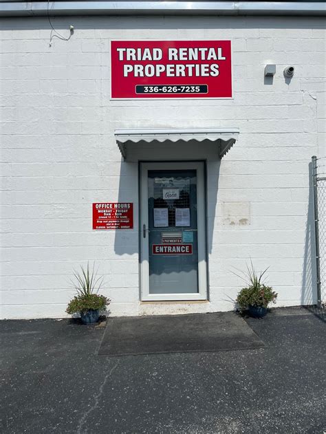 Triad rental properties - Quality Property Management Company & Real Estate Firm serving the Piedmont Triad Region of North Carolina. Search. See our Commercial Properties. Find a Home with Us! …